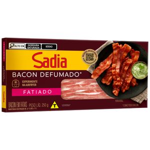 Bacon Em Fatias Defumado Sadia 250g