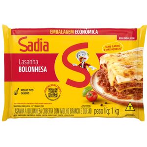 Lasanha Bolonhesa Sadia 1kg