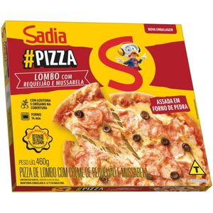 Pizza De Lombo Com Requeijão E Mussarela Sadia 460g
