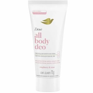 Desodorante Corporal em Creme Dove All Body Raspberry & Rose 75g