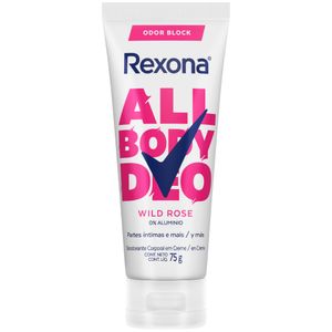 Desodorante Creme Rexona All Body Deo Wild Rose 75g