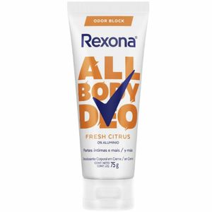 Desodorante Creme Rexona All Body Deo Fresh Citrus 75g