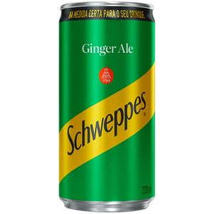 Refrigerante Schweppes Ginger Ale 220ml