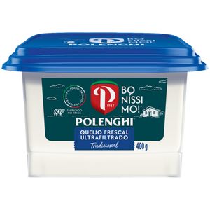 Queijo Frescal Ultrafiltrado Tradicional Polenghi Pote 400g