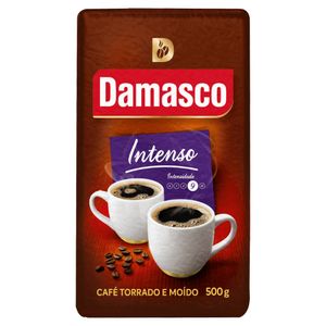 Café Torrado e Moído a Vácuo Intenso Damasco Pacote 500g