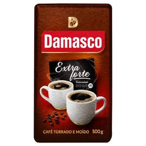 Café Torrado e Moído a Vácuo Extraforte Damasco Pacote 500g