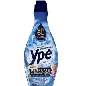 Amaciante De Roupas Ypê Concentrado Blue 1,5l