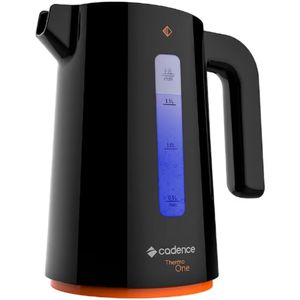 Chaleira Elétrica 1,7 Litros Thermo One Contrast Cadence 220v - Preto