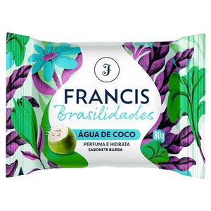 Sabonete Em Barra Francis Brasilidades Água De Coco 80g