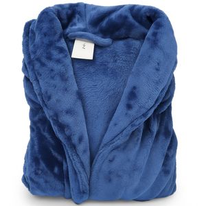 Roupão Tezor Flannel Azul Manga Longa M
