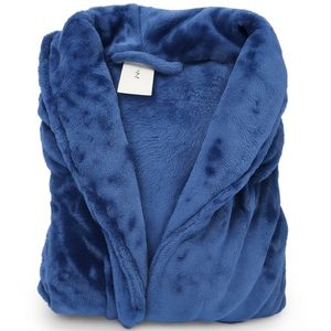 Roupão Tezor Flannel Azul Manga Longa P