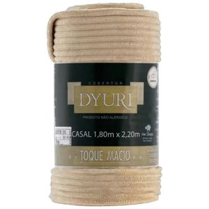 Cobertor Dyuri Sherpa Casal Bege