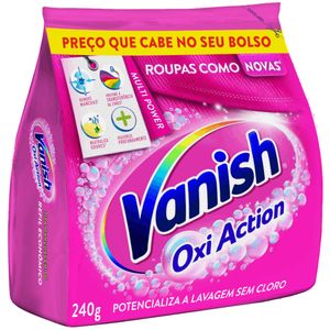 Tira-Manchas Pó Vanish Oxi Action Pacote 240g
