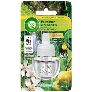 Odorizador de Ambiente Frescor da Mata Bom Ar Air Wick Celebração do Brasil Blister 16ml Refil