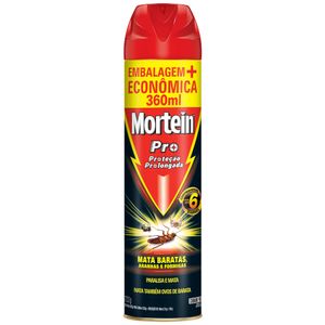 Inseticida Aerossol Mortein Pro Frasco 360ml Spray Embalagem + Econômica