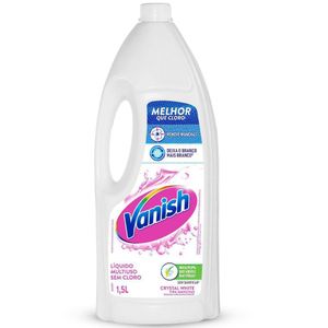 Tira-Manchas Líquido Multiuso Vanish Crystal White Frasco 1,5l
