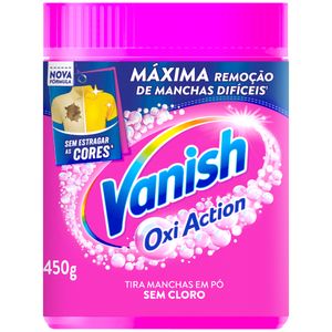 Tira-Manchas Pó Vanish Oxi Action Pote 450g