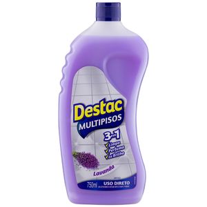 Limpador Multipisos Lavanda Destac Squeeze 750ml