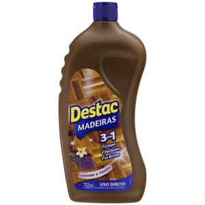 Limpador para Pisos de Madeira Lavanda & Vanilla Destac Squeeze 750ml