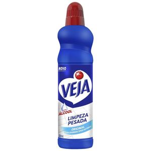 Limpador Limpeza Pesada com Álcool Original Veja Frasco 500ml