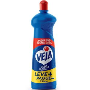 Limpador Multiuso Original Veja Gold Squeeze 750ml Leve Mais Pague Menos