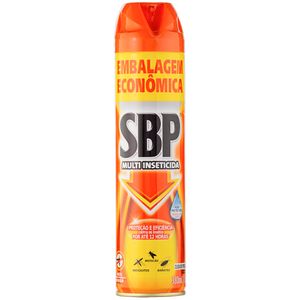 Multi-Inseticida Aerossol SBP Frasco 380ml Spray Embalagem Econômica