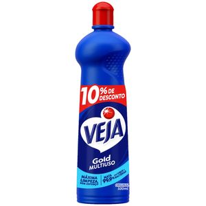 Limpador Multiuso Original Veja Gold Squeeze 500ml Grátis 10% de Desconto