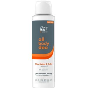 Desodorante Aerossol Shea Butter & Cedar Dove Men+Care All Body Deo 150ml Spray