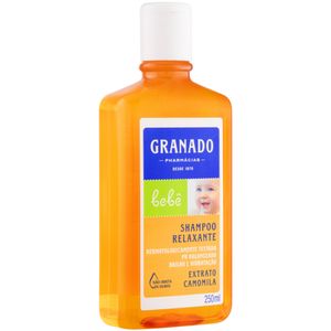 Shampoo Relaxante Granado Bebê Frasco 250ml