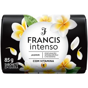 Sabonete Barra Jasmim Francis Intenso Envoltório 85g
