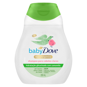 Shampoo Dove Baby 200ml Cab.Claros