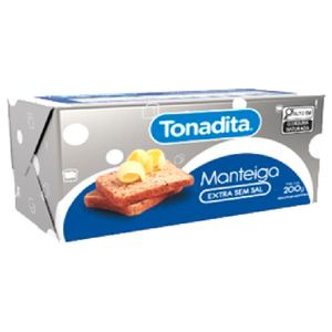 Manteiga Arget Sem Sal Tonadita Table 200g