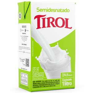 Leite Longa Vida Semidesnatado Tirol 1l