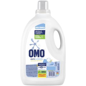 Lava Roupa Líquido Omo Puro Cuidado 5l
