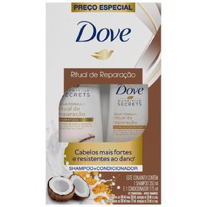 Kit Dove Ritual De Reparação Shampoo 350ml + Condicionador 175ml