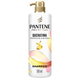 Shampoo Pantene Queratina Preenche & Blinda 510ml