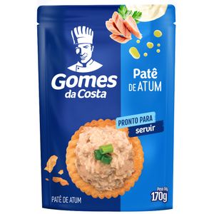 Patê De Atum Tradicional Gomes Costa 170g Sachet