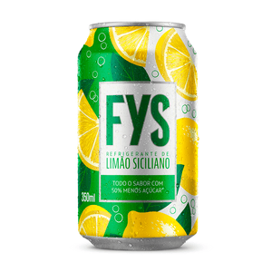 Refrigerante Fys 350ml Limao Siciliano