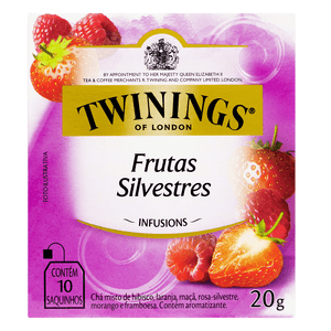 Cha Twinings 20g Frutas Silvestres