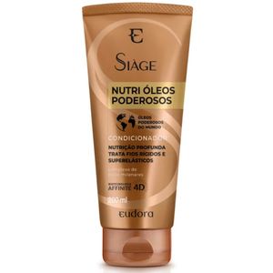 Condicionador Eudora Siàge Nutri Óleos Poderosos Bisnaga 200ml