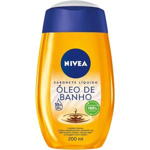 Sabonete Liquido Óleo De Banho Nivea 200ml