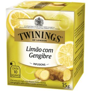 Chá Twinings Limão Com Gengibre 15g