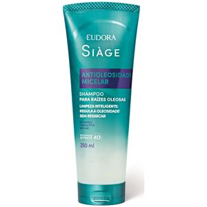 Shampoo Eudora Siàge Antioleosidade Micelar Bisnaga 250ml