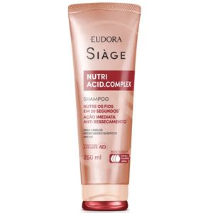 Shampoo Eudora Siàge Nutri Acid.Complex Bisnaga 250ml
