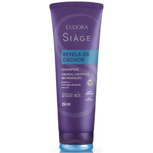 Shampoo Siage Revela Os Cachos Eudora 250ml