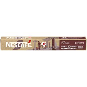 Café em Cápsula Ristretto Áfricas Nescafé Farmers Origins Caixa 44g