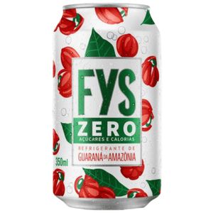 Refrigerante Guaraná Zero Açúcar Fys Lata 350ml