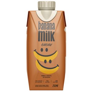 Bebida Vegetal De Banana Com Cacau Banana Milk 250ml