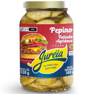 Pepino Juréia Fatiado Agridoce 300g
