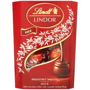 Bombom Chocolate Suiço Lindt Lindor Ao Leite 37g